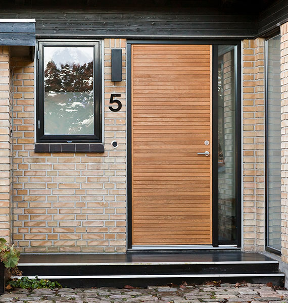 støn liv Slime Standardmål på facadedør, der passer til din bolig | JE-Træ